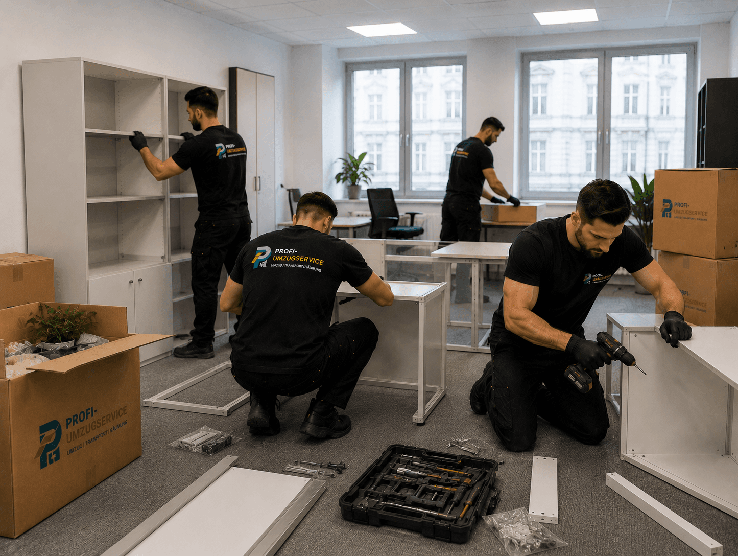 Büromöbelmontage